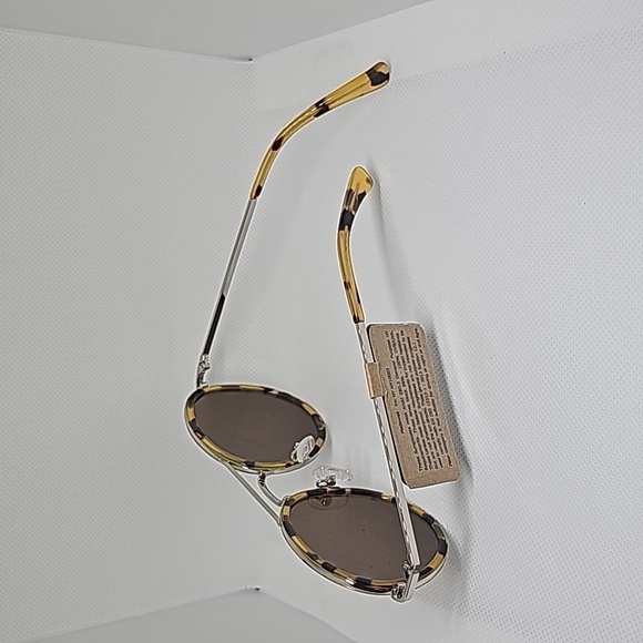 Madewell Tortoiseshell Brown Round Sunglasses main image 4